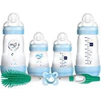 Los mejores  - MAM-Conjunto de alimentación de recién nacidos Boy (azul)